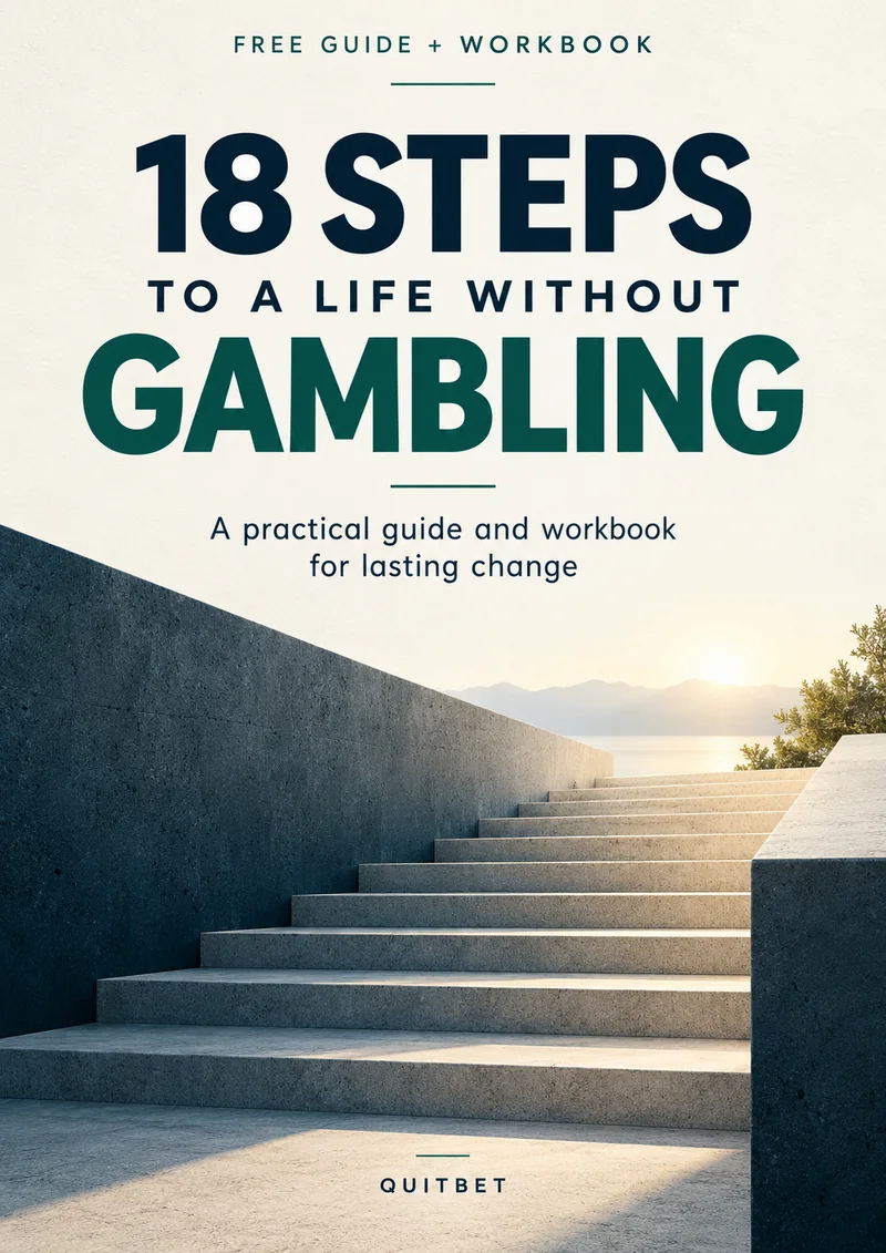 Book cover: 18 Steps to a Life Without Gambling